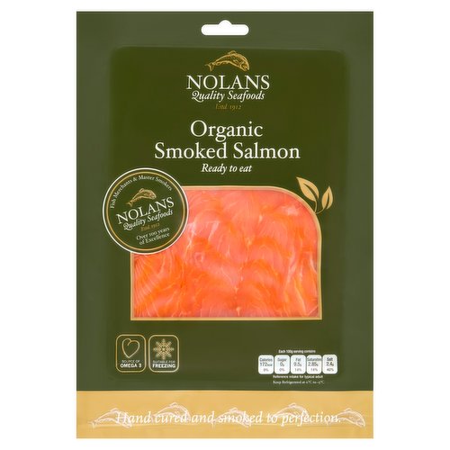 Nolans Organic Smoked Salmon 100g - Dunnes Stores