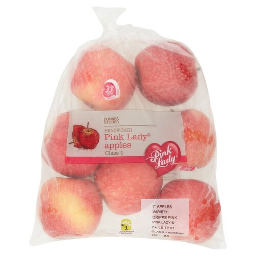 Dunnes Stores Handpicked Pink Lady Apples 7pk