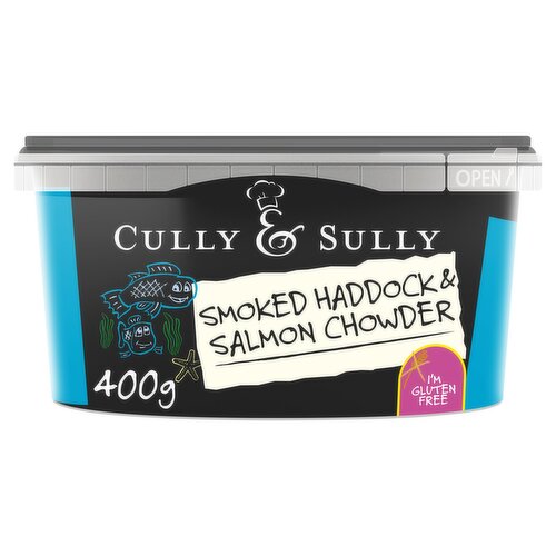 Cully & Sully A Lightly Smoked Haddock & Salmon Chowder 400g