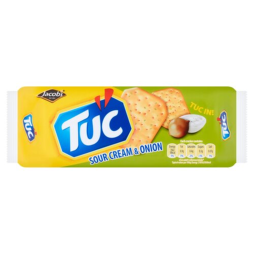 Jacob's Tuc Sour Cream & Onion 100g