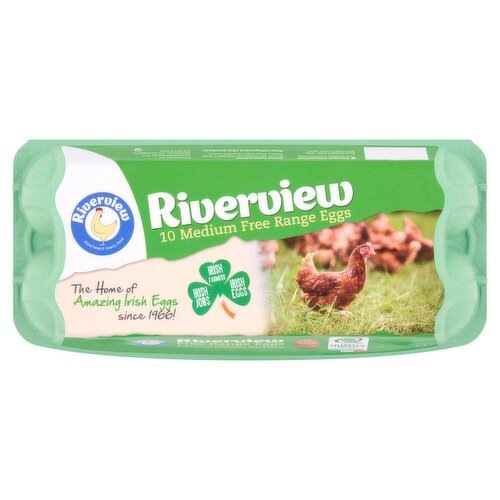 Riverview 10 Medium Free Range Eggs