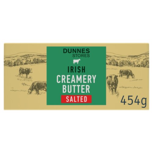 Dunnes Stores Irish Salted Creamery Butter 454g