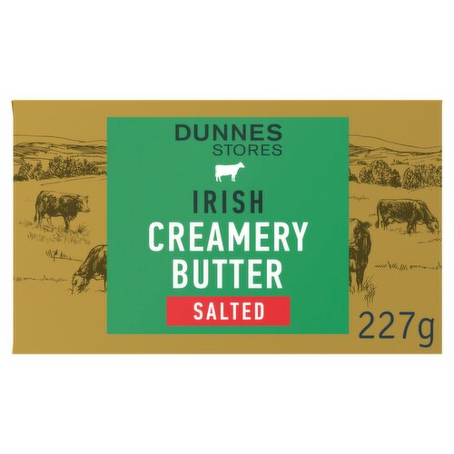 Dunnes Stores Irish Salted Creamery Butter 227g