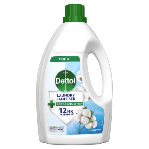 Dettol Laundry Sanitiser Fresh Cotton 1.5L