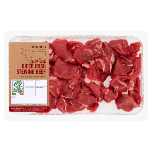 Dunnes Stores Fresh Irish Diced Stewing Beef 470g Dunnes Stores