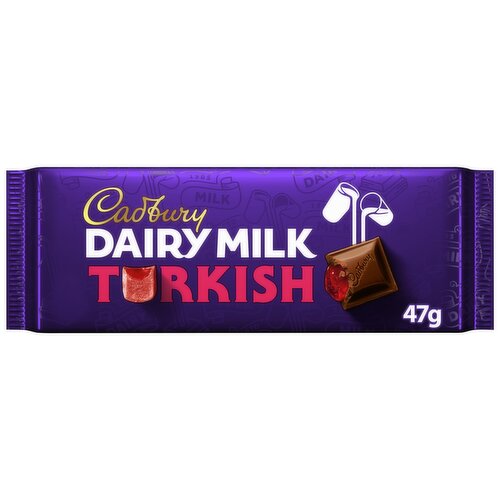 Cadbury Dairy Milk Turkish Chocolate Bar 47g