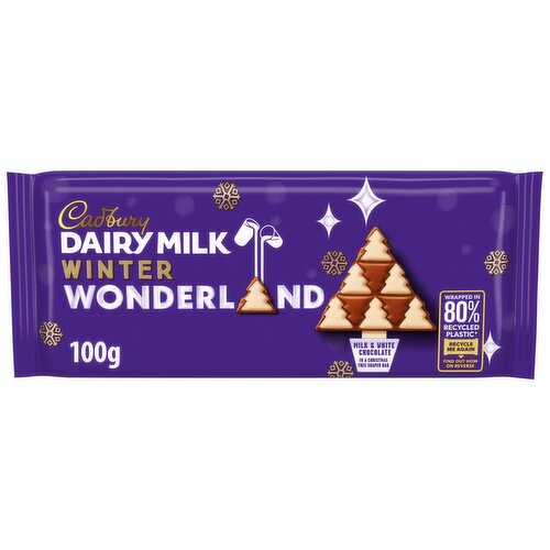 Cadbury Dairy Milk Winter Wonderland Chocolate Bar 100 g