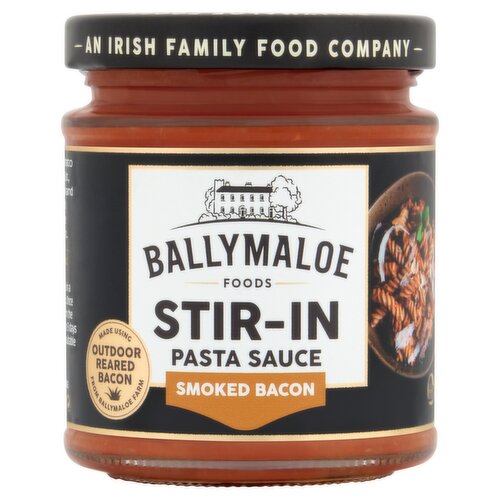 Ballymaloe Foods Stir-In Pasta Sauce Smoked Bacon 180g