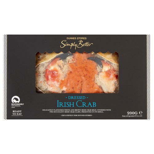 Dunnes Stores Simply Better Dressed Irish Crab 200g