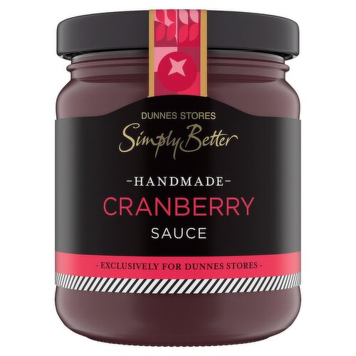 Dunnes Stores Simply Better Handmade Cranberry Sauce 225g