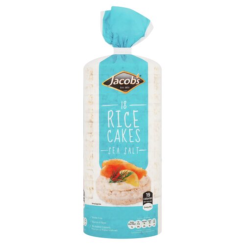 Jacob's 18 Sea Salt Rice Cakes 90g