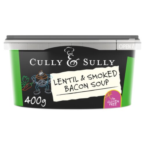 Cully & Sully Soup-Er Lentil & Smoked Bacon Soup 400g