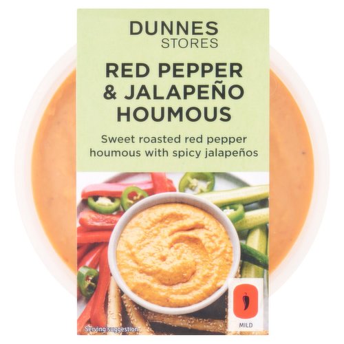 Dunnes Stores Red Pepper & Jalapeño Houmous 170g