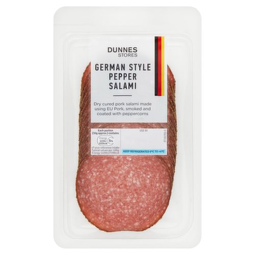 Dunnes Stores German Style Pepper Salami 125g