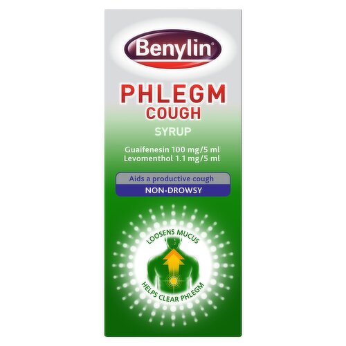 Benylin Phlegm Cough Syrup 125ml