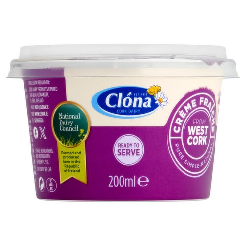 Clóna Créme Fraîche 200ml