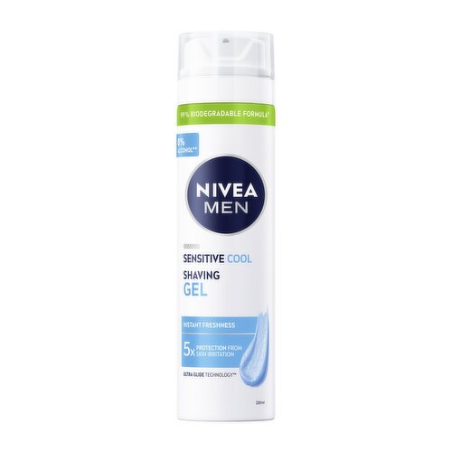 NIVEA MEN Sensitive Cooling Shaving Gel 200ml
