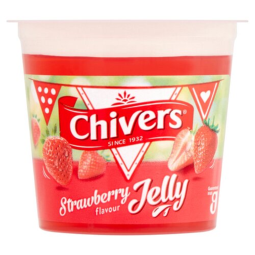 Chivers Strawberry Flavour Jelly 125g