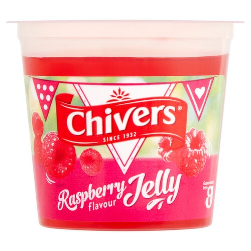 Chivers Raspberry Flavour Jelly 125g