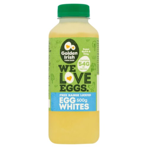Golden Irish Free Range Liquid Egg Whites 500g