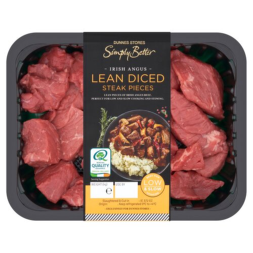 Dunnes Stores Simply Better Irish Angus Diced Steak 360g