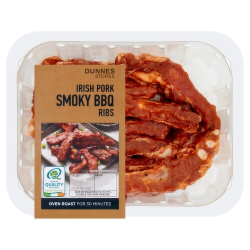 Dunnes Stores Irish Pork Smoky BBQ Ribs 500g