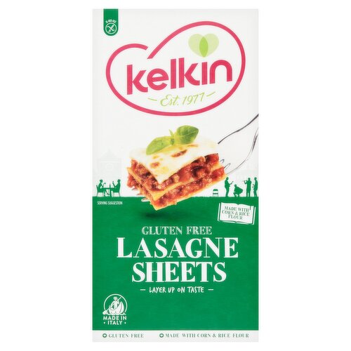 Kelkin Gluten Free Lasagne Sheets 250g