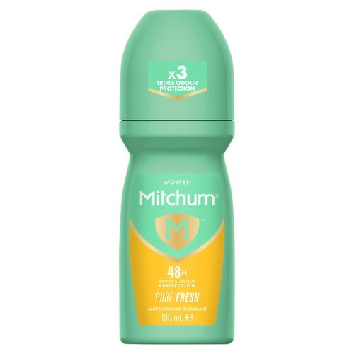 Mitchum Women Pure Fresh Roll-On Antiperspirant & Deodorant 100ml