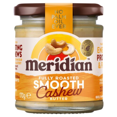 Meridian Smooth Cashew Butter Palm Oil Free 170g