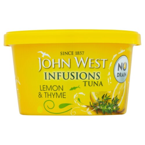 John West Lemon & Thyme No Drain Tuna Infusions 80g