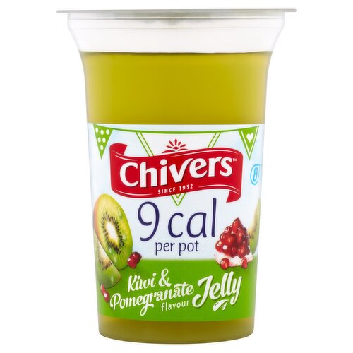 Chivers 9 Cal Kiwi & Pomegranate Flavour Jelly 150g