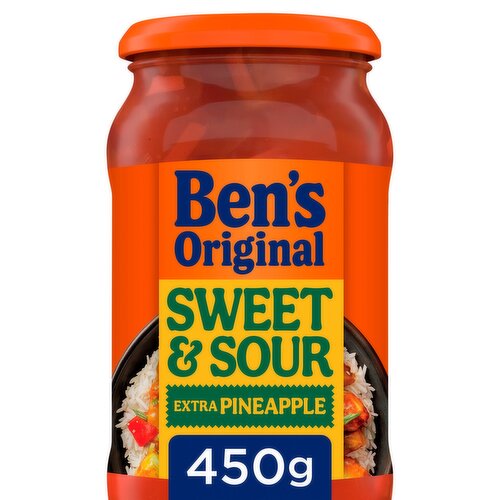 Ben's Original Sweet and Sour Extra Pineapple Sauce 450g