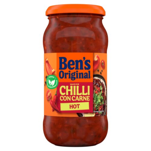 Bens Original Hot Chilli Con Carne Sauce 450g