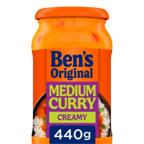Ben's Original Medium Curry Sauce 440g