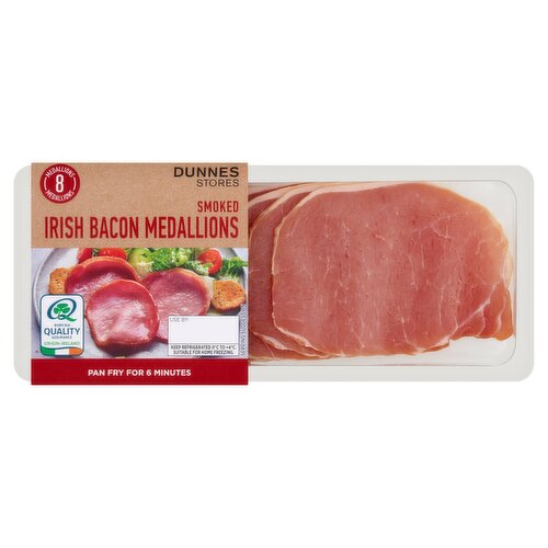 Dunnes Stores 8 Smoked Irish Bacon Medallions 200g