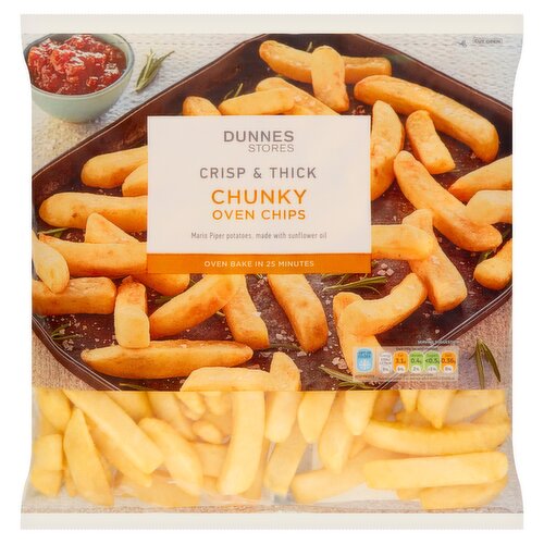 Dunnes Stores Crisp & Thick Chunky Oven Chips 1.5kg