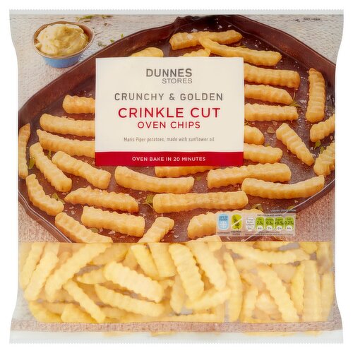 Dunnes Stores Crinkle Cut Oven Chips 1.5kg