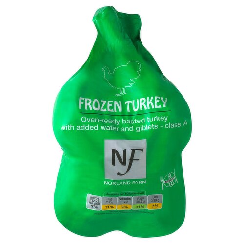 Norland Farm Frozen Turkey Medium 4.6-5.4kg serves 8-10