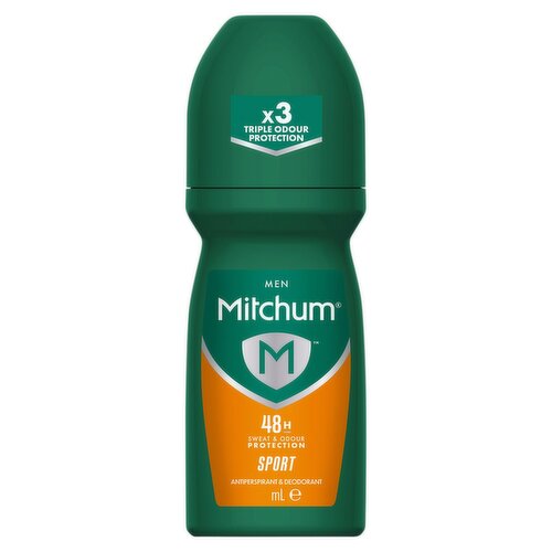 Mitchum Men 48HR Protection Sport Antiperspirant & Deodorant Roll-On 100ml