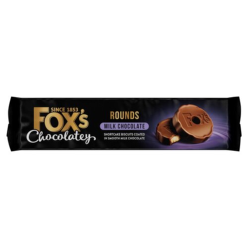 Fox's Chocolatey Biscuits Milk Chocolate Rounds 130g