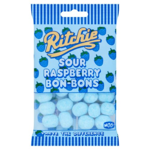 Ritchie's Moo! Sour Raspberry Bon-Bons 80g