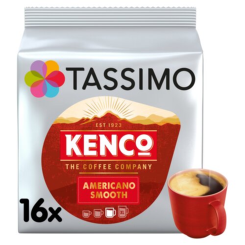 Tassimo Kenco Americano Smooth Coffee Pods x16