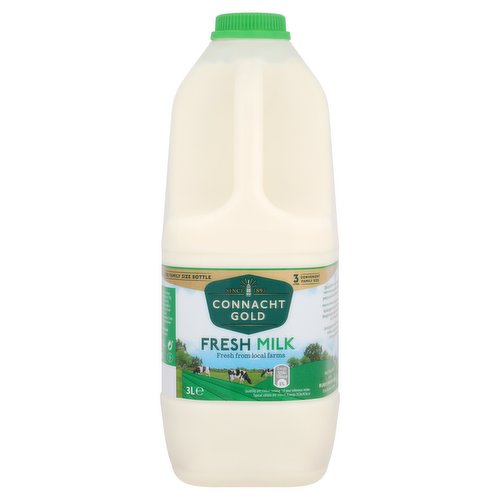 Connacht Gold Fresh Milk 3L