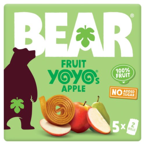 BEAR Fruit Yoyos Awesome Apple Multipack 5x20g