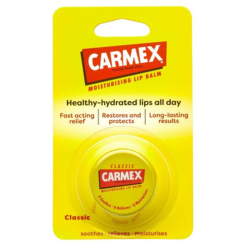 Carmex Classic Moisturising Lip Balm 7.5g
