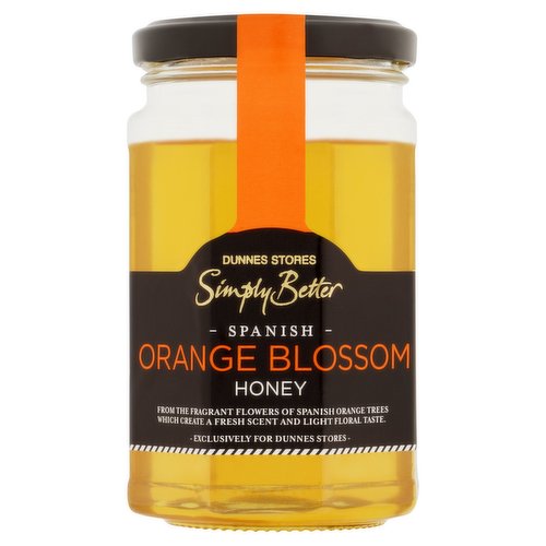 Dunnes Stores Simply Better Spanish Orange Blossom Honey 340g