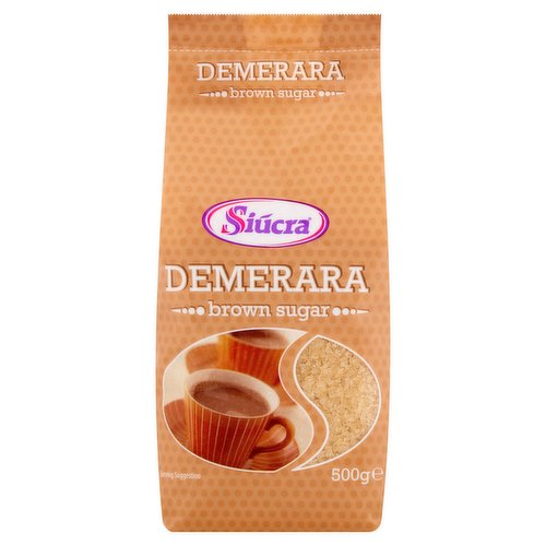 Siúcra Demerara Brown Sugar 500g