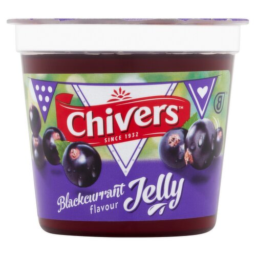Chivers Blackcurrant Flavour Jelly 125g
