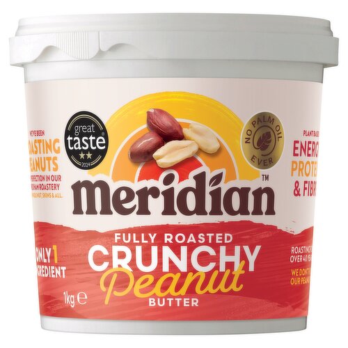 Meridian Crunchy Peanut Butter Palm Oil Free 1Kg