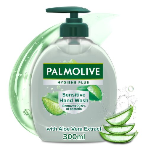 Palmolive Hygiene Plus Sensitive Antibacterial Hand Wash Soap 300ml